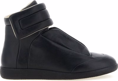 Black Calfskin Chunky Sneakers