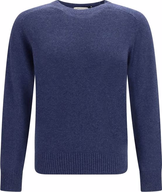 Brooksfield Blue Cashmere Sweatshirt