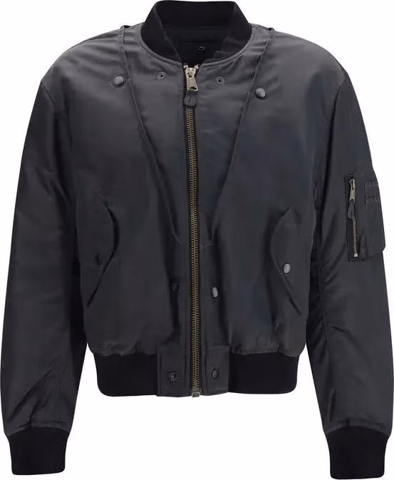 Maison Margiela Gray Polyamide Bomber