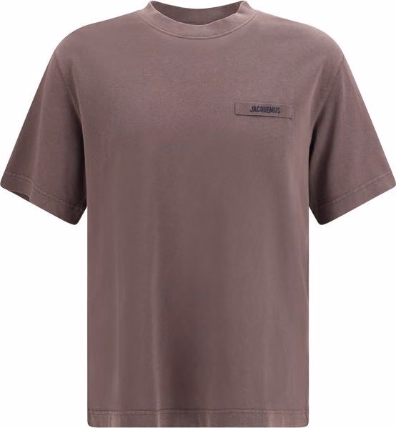 Jacquemus Brown Cotton T-Shirt