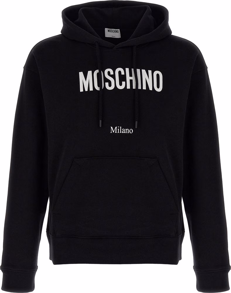 Moschino Black Cotton Sweatshirt