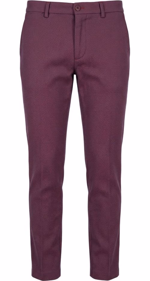 Trussardi Jeans Red Cotton Men Pants
