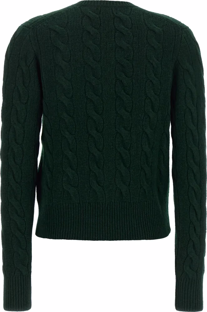 Polo Ralph Lauren Bicolor Wool Cardigan