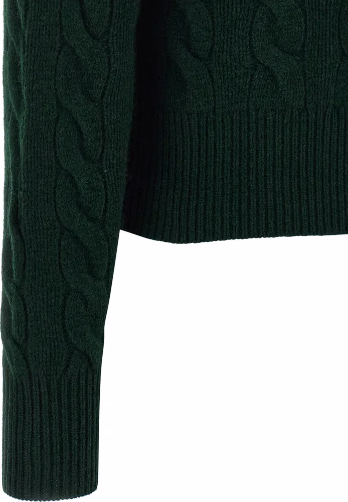 Polo Ralph Lauren Bicolor Wool Cardigan