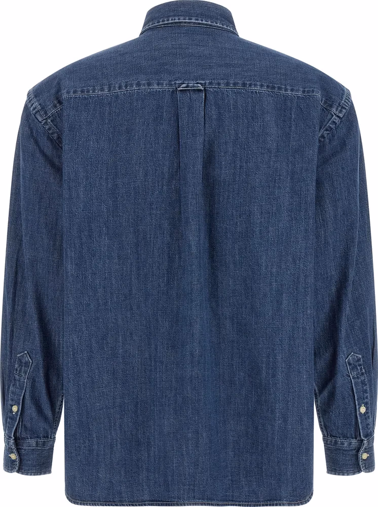 Polo Ralph Lauren Blue Cotton Blouse