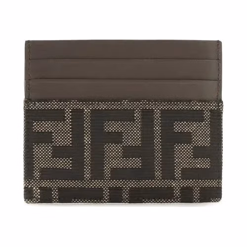 Fendi Brown Polyester Wallet