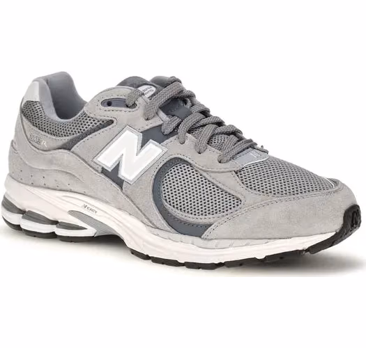 New Balance Gray Polyester Athletic Sneakers