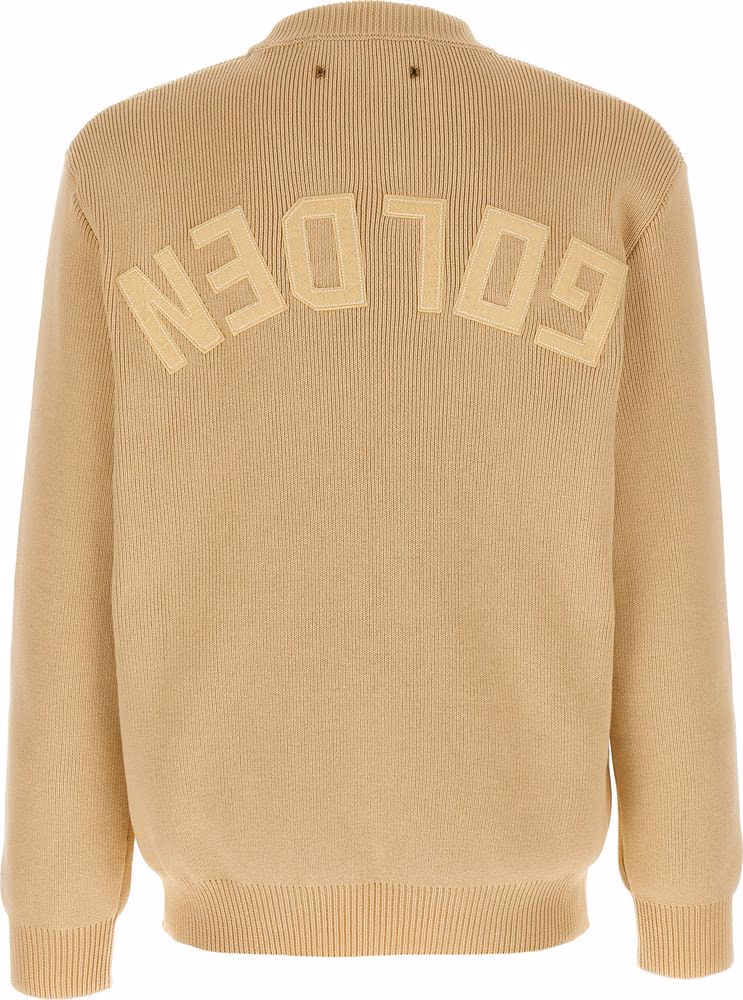 Golden Goose Beige Cotton Cardigan