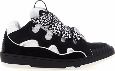 Bicolor Calfskin Chunky Sneakers