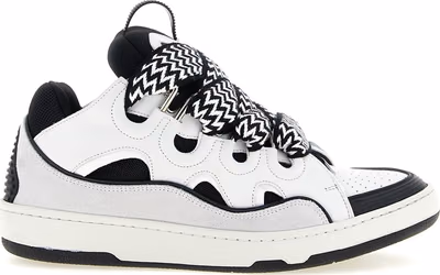 Bicolor Calfskin Chunky Sneakers