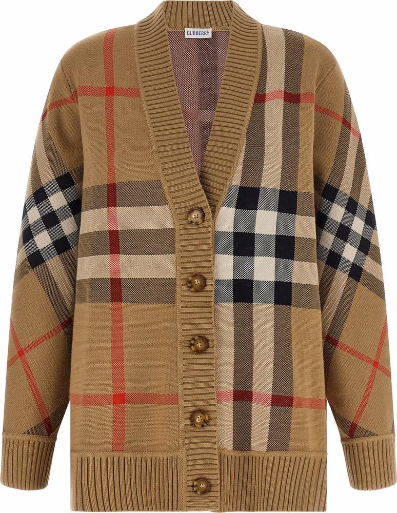 Burberry Beige Polyester Cardigan