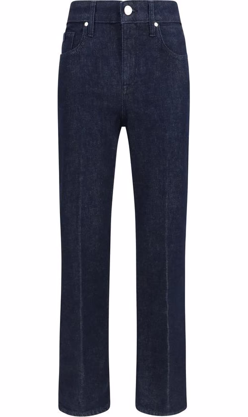 Jacob Cohen Blue Polyester Cropped Jeans
