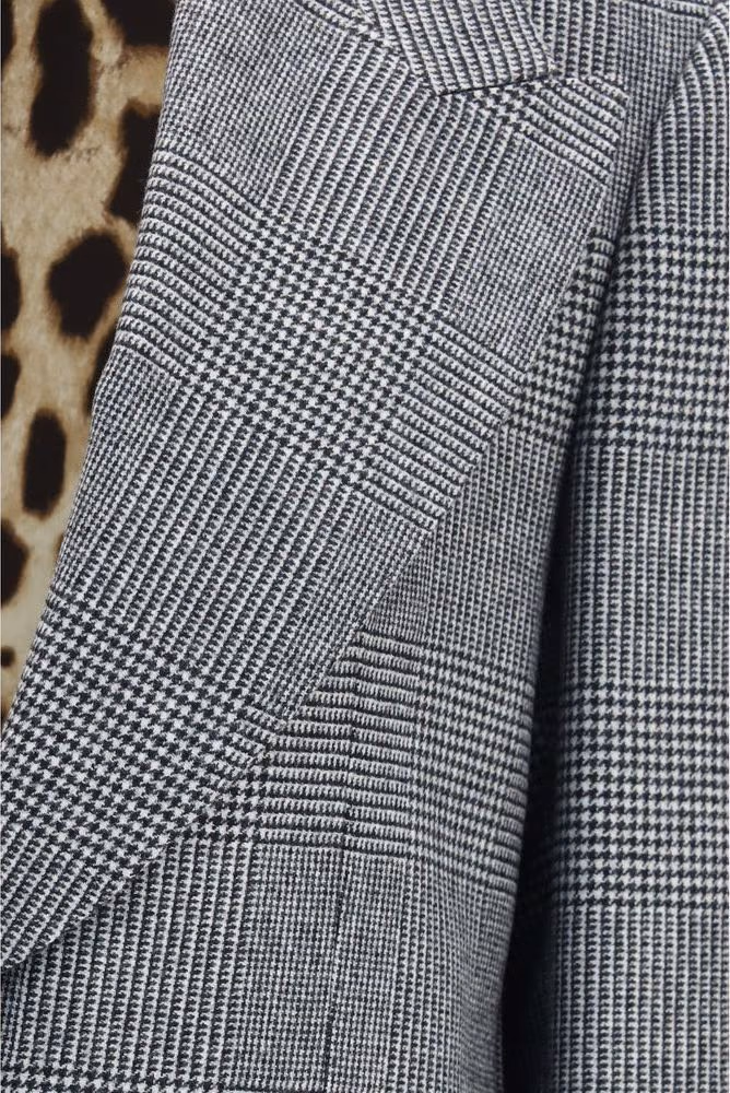 Dolce & Gabbana Gray Wool Oves Aries Blazer
