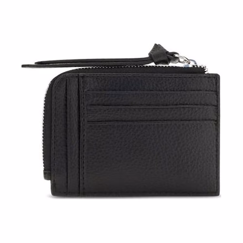 Vivienne Westwood Black Calf Leather Bos Taurus Wallet