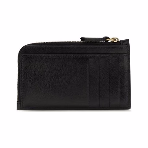 Chloé Black Calf Leather Bos Taurus Wallet