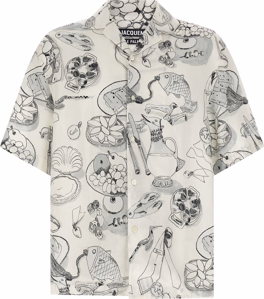 Jacquemus Bicolor Viscose Blouse