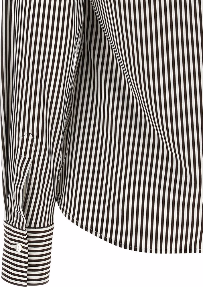 XACUS Bicolor Polyamide Blouse