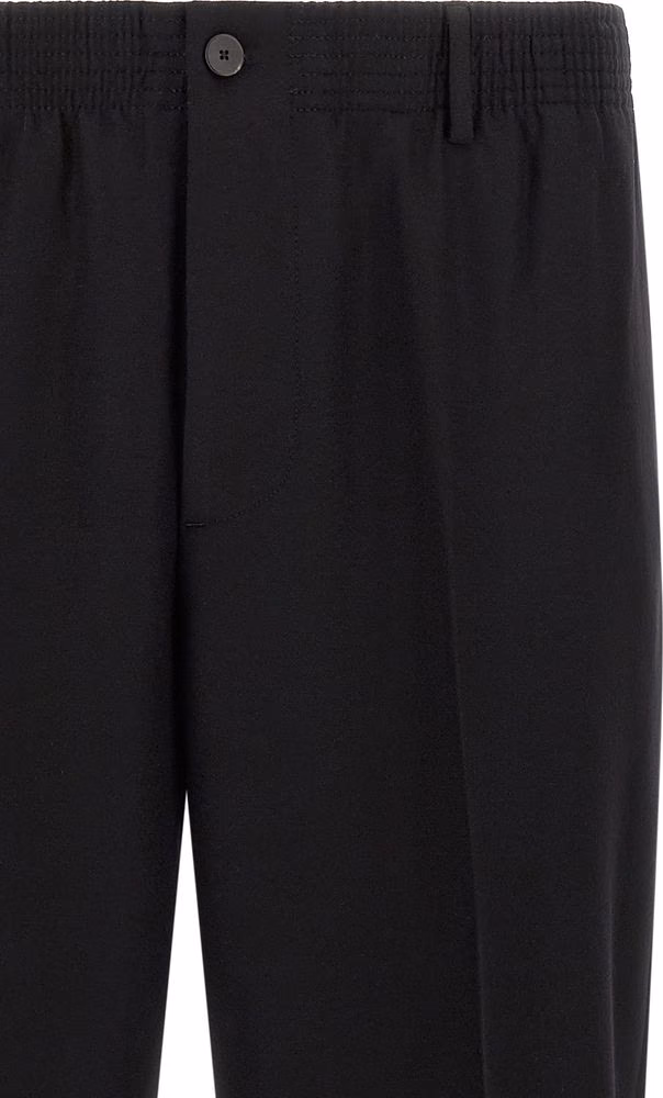 CELLAR DOOR Black Virgin Wool Pants