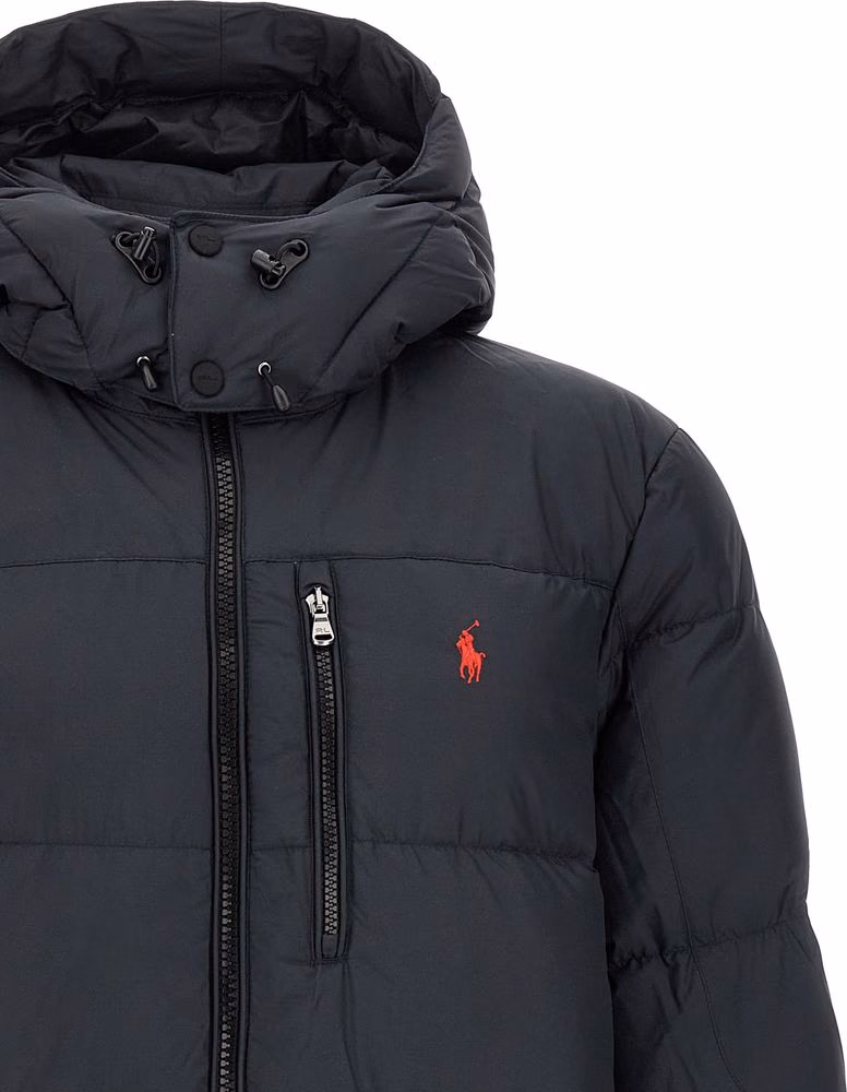 Polo Ralph Lauren Black Polyester Full-Length Jacket