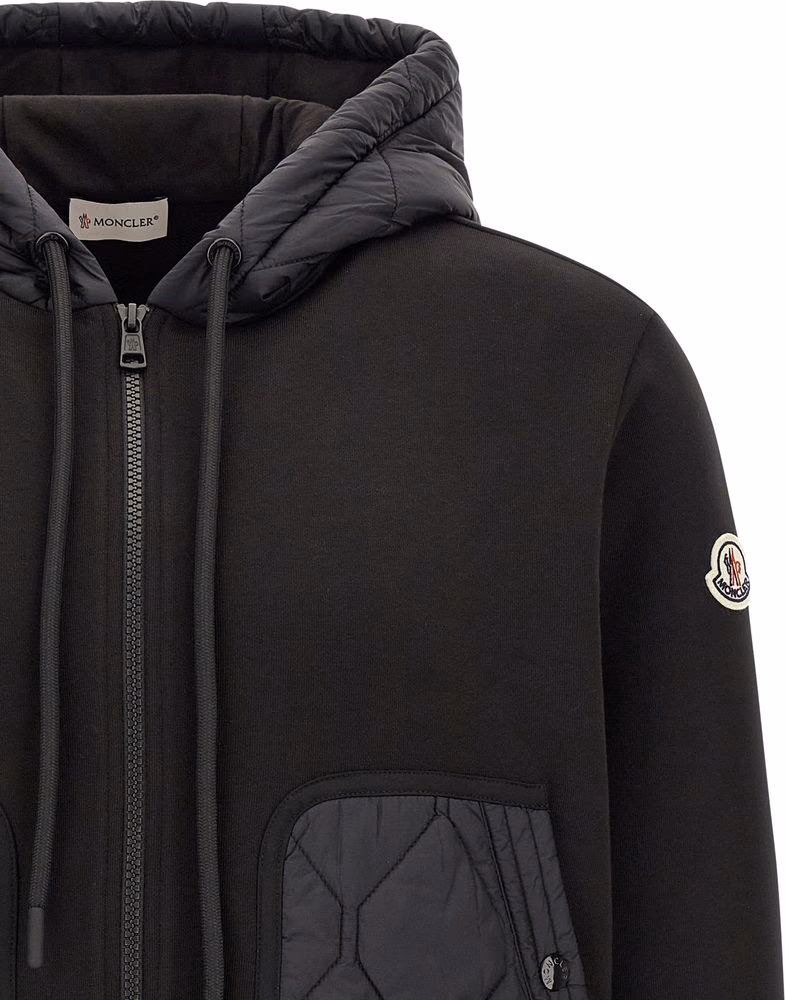 Moncler Black Polyamide Cardigan