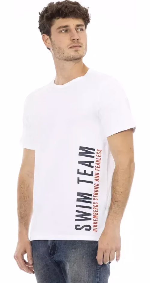 Bikkembergs Black Cotton Men T-Shirt
