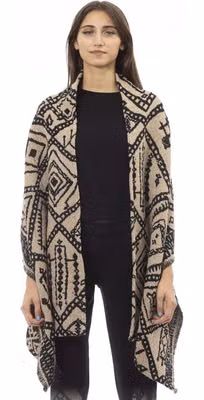 Brown Wool Women Scarf