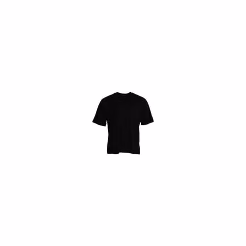Dolce & Gabbana Black Cotton Round Neck Short Sleeves T-shirt