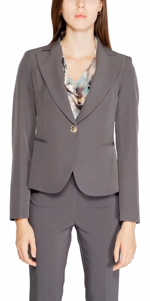 Rinascimento Gray Polyester Blazer
