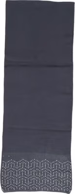 Gray Polyester Scarf