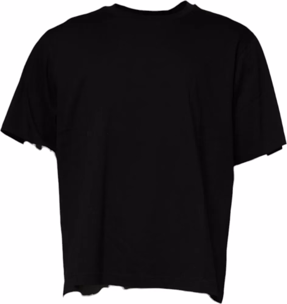 Dolce & Gabbana Black Crew Neck Short Sleeve T-shirt