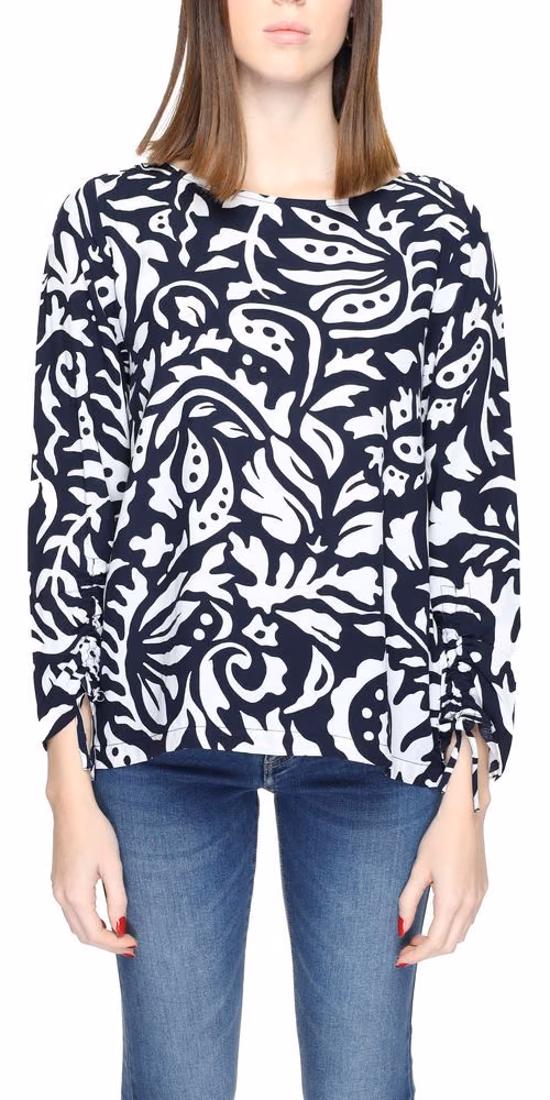 Street One Blue Viscose Blouse