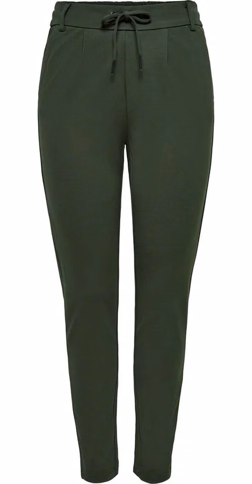 Only Green Viscose Casual Pants