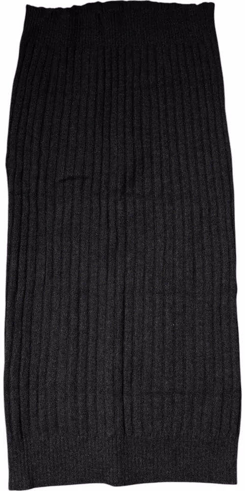 Dolce & Gabbana Black Cashmere Knitted Neck Warmer Foulard Scarf