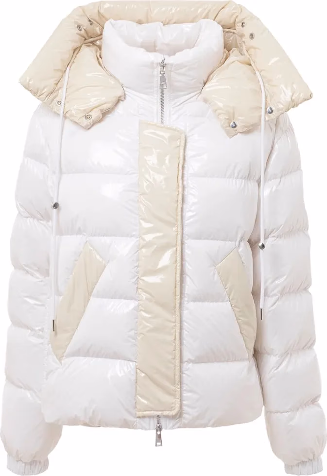 Add White Polyamide Coat