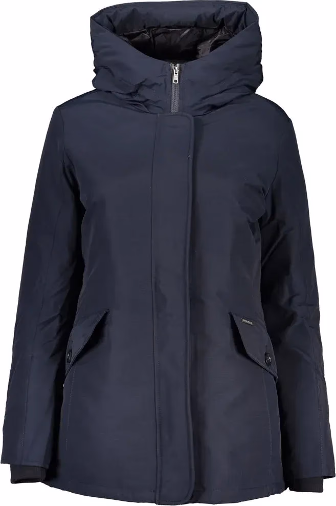 Woolrich Blu Cotton Women's Jacket