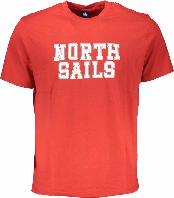 North Sails Rosso Cotton Men T-Shirt