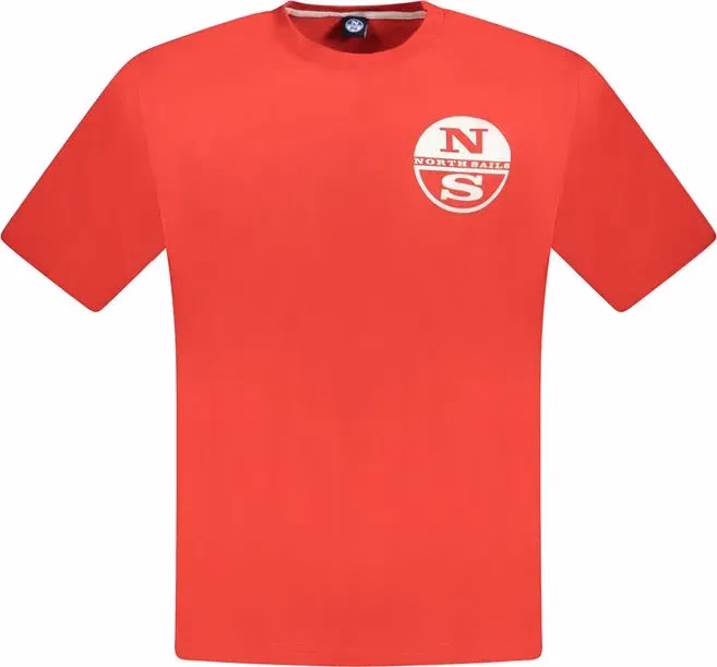 North Sails Rosso Cotton Men T-Shirt