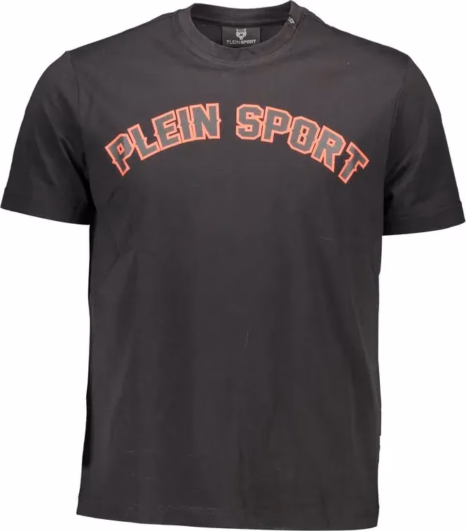 Plein Sport Nero Cotton Men T-Shirt