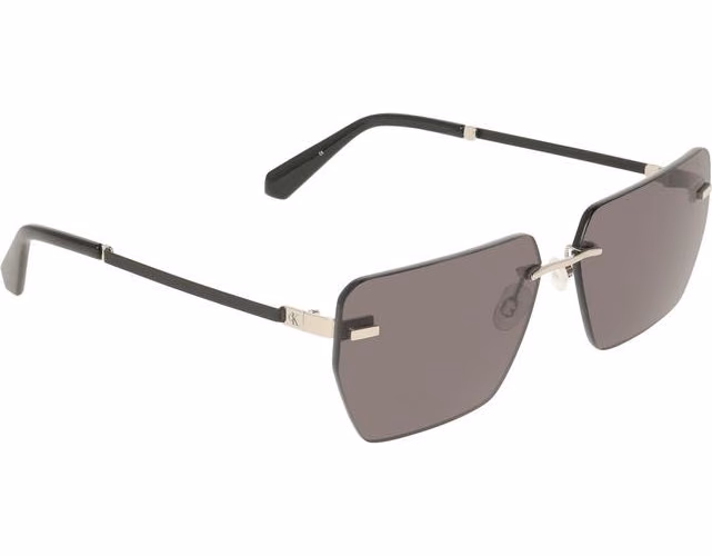 Calvin Klein Argento Metallo Men Sunglass