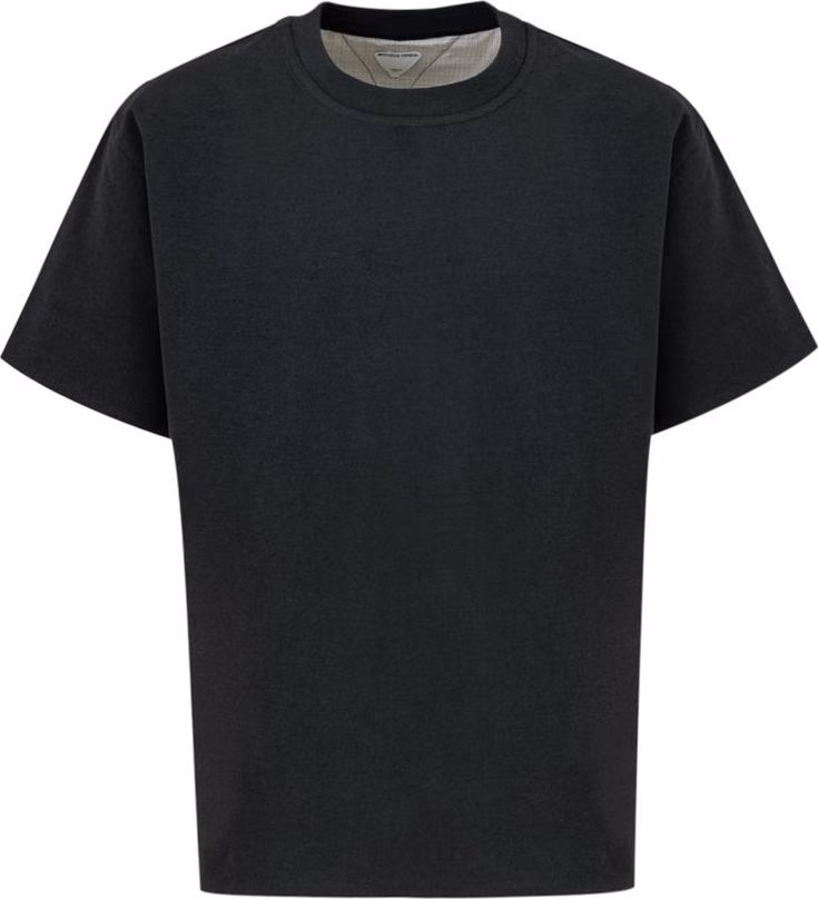 Bottega Veneta Gray Cotton T-Shirt