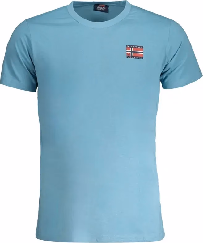 Norway 1963 Azzurro Cotton Men T-Shirt