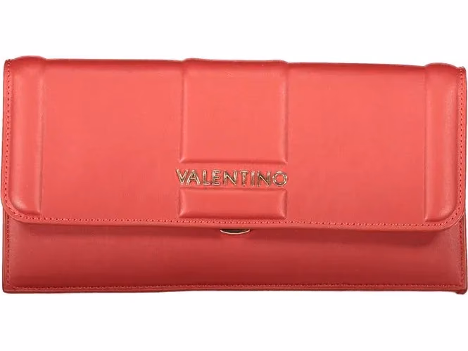 Mario Valentino Rosso Polyurethane Women's Bag for Effortless Style and Elegance