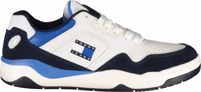 Tommy Hilfiger Blue Polyurethane Men Sneaker