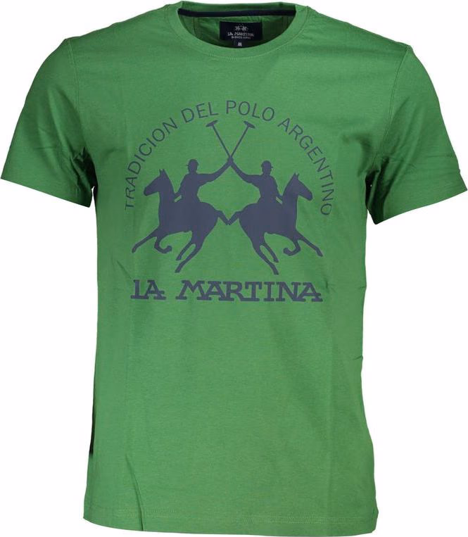 La Martina Verde Cotton Men's T-Shirt