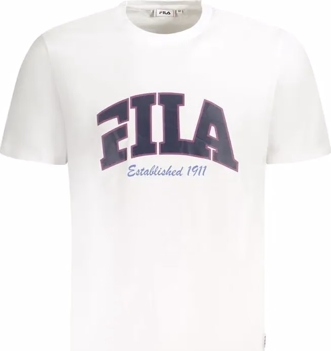 Fila Bianco Cotton Men T-Shirt