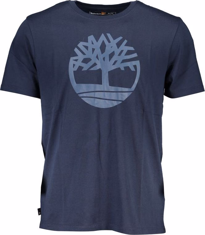 Timberland Blue Organic Cotton Men's T-Shirt