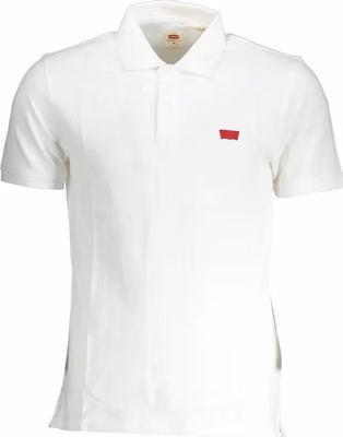 White Cotton Men Polo