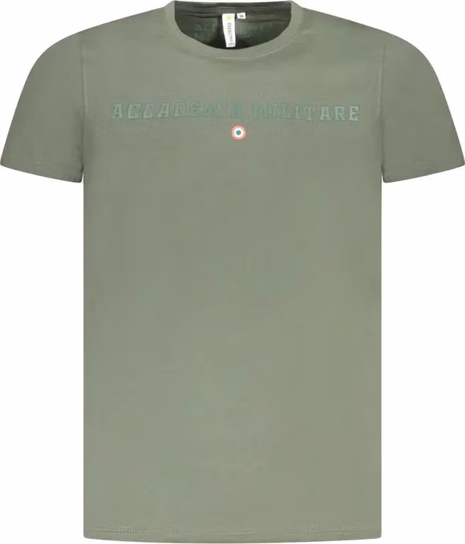Accademia Militare Verde Cotton Men T-Shirt