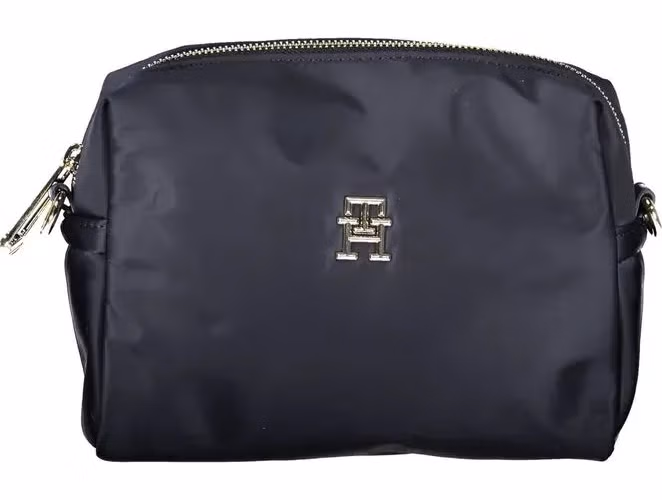 Tommy Hilfiger Blue Polyester Women's Shoulder Bag