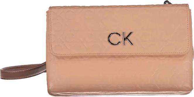 Calvin Klein Rosa Polyester Women Shoulder Bag